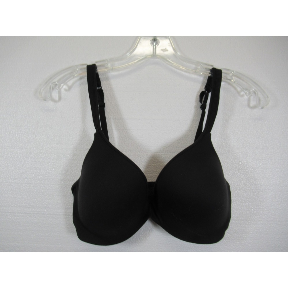 Barely There Invisible Lift Bra 34D Black Underwire BTT0